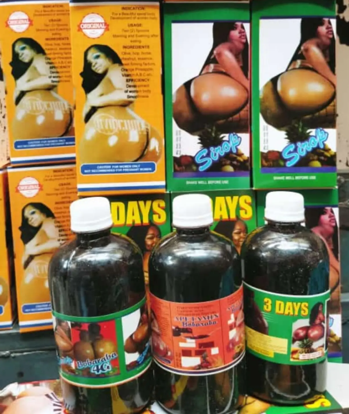 Apetamin Bobaraba Syrup for Butt Enlargement - Image 2