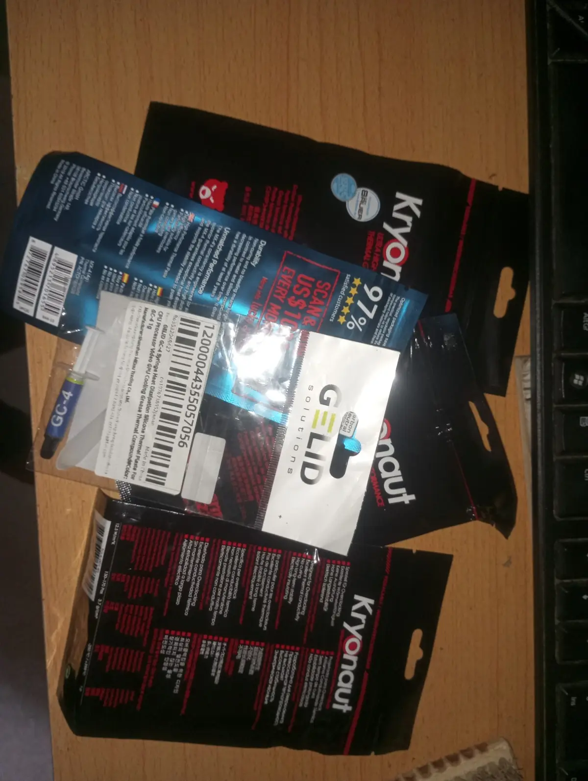 Thermal Paste Pad Thermal Grizzly Mx6 Liquid Metal Ptm7950 - Image 3