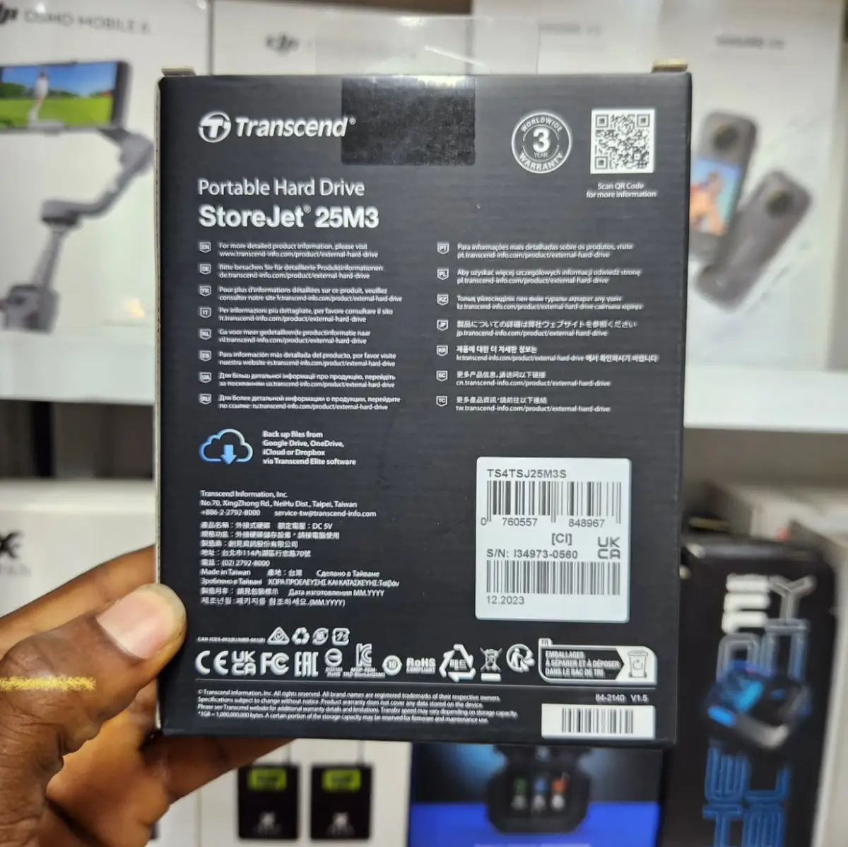 Transcend Store Jet 4Tb Hard Drive - Image 2