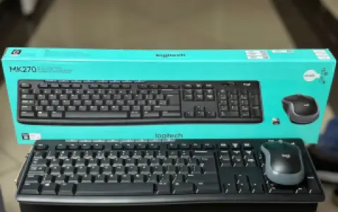 Logitech Mk270 Wireless Keyboard and mouse