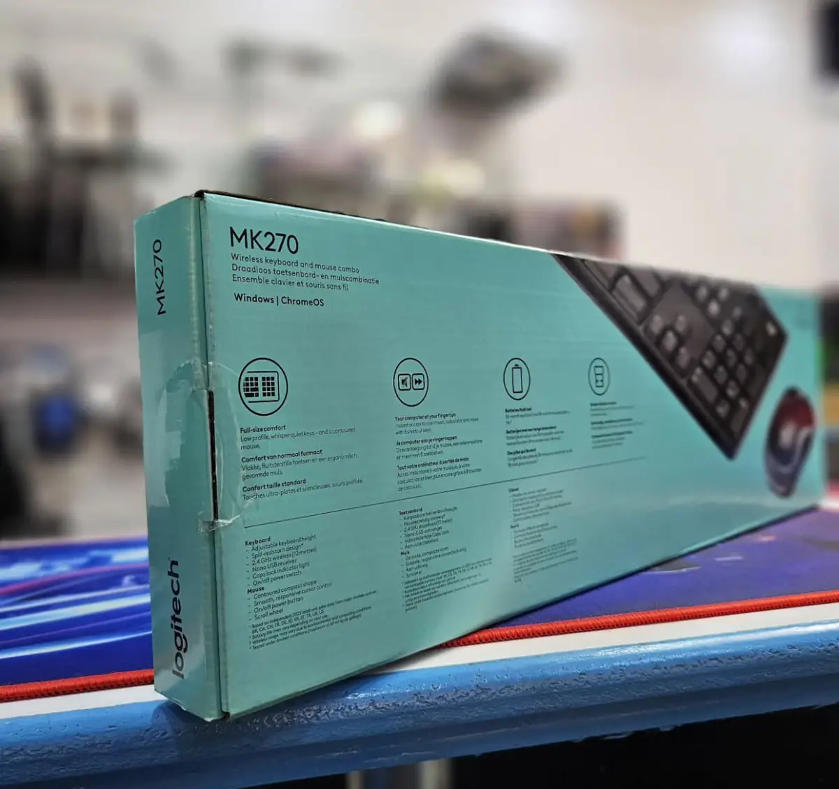 Logitech Mk270 Wireless Keyboard and mouse - Image 3