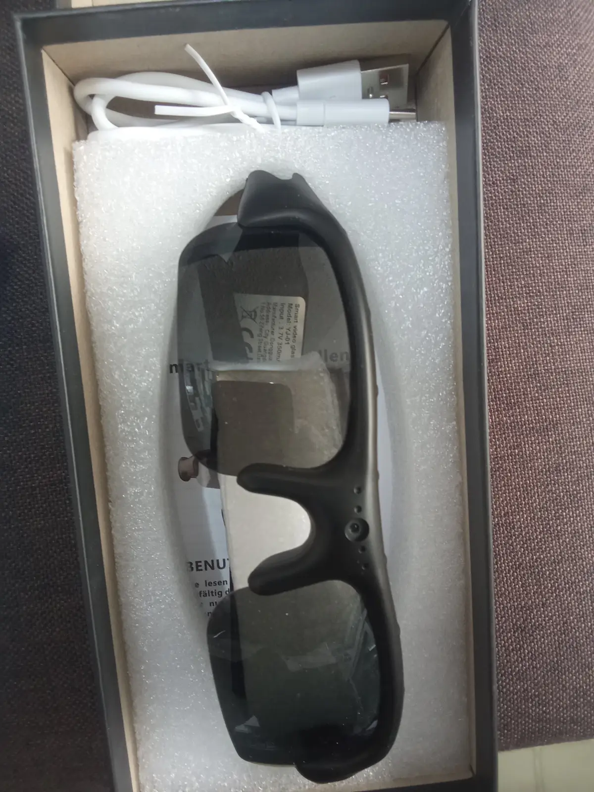 Spy video camera Eye glass - Image 3