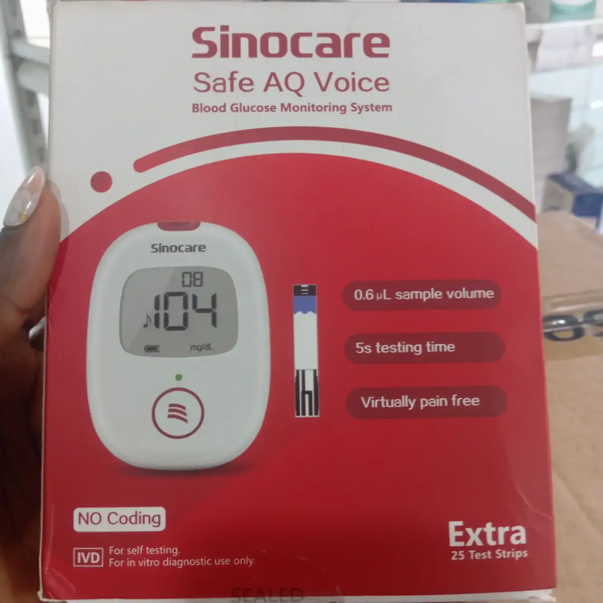 Sinocare glucometer - Image 1