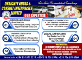 OKRICHYY AUTOS AND CONSULT ENTERPRISE LIMITED,