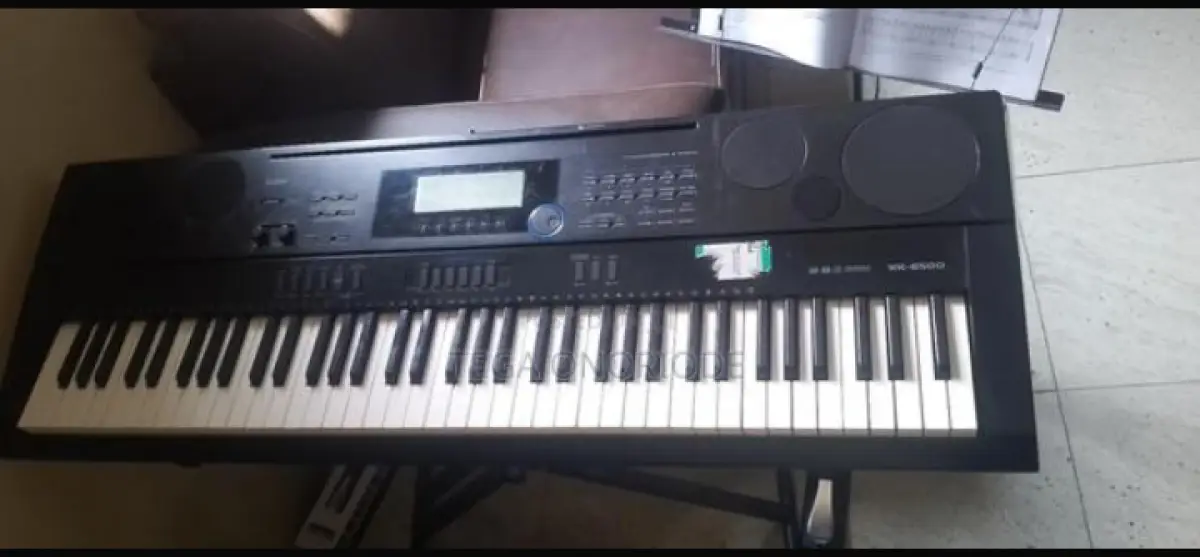 Casio Wk-6500 Keyboard, Stand, Pedal and Sheet Stand (Perfect Condition) - Image 1