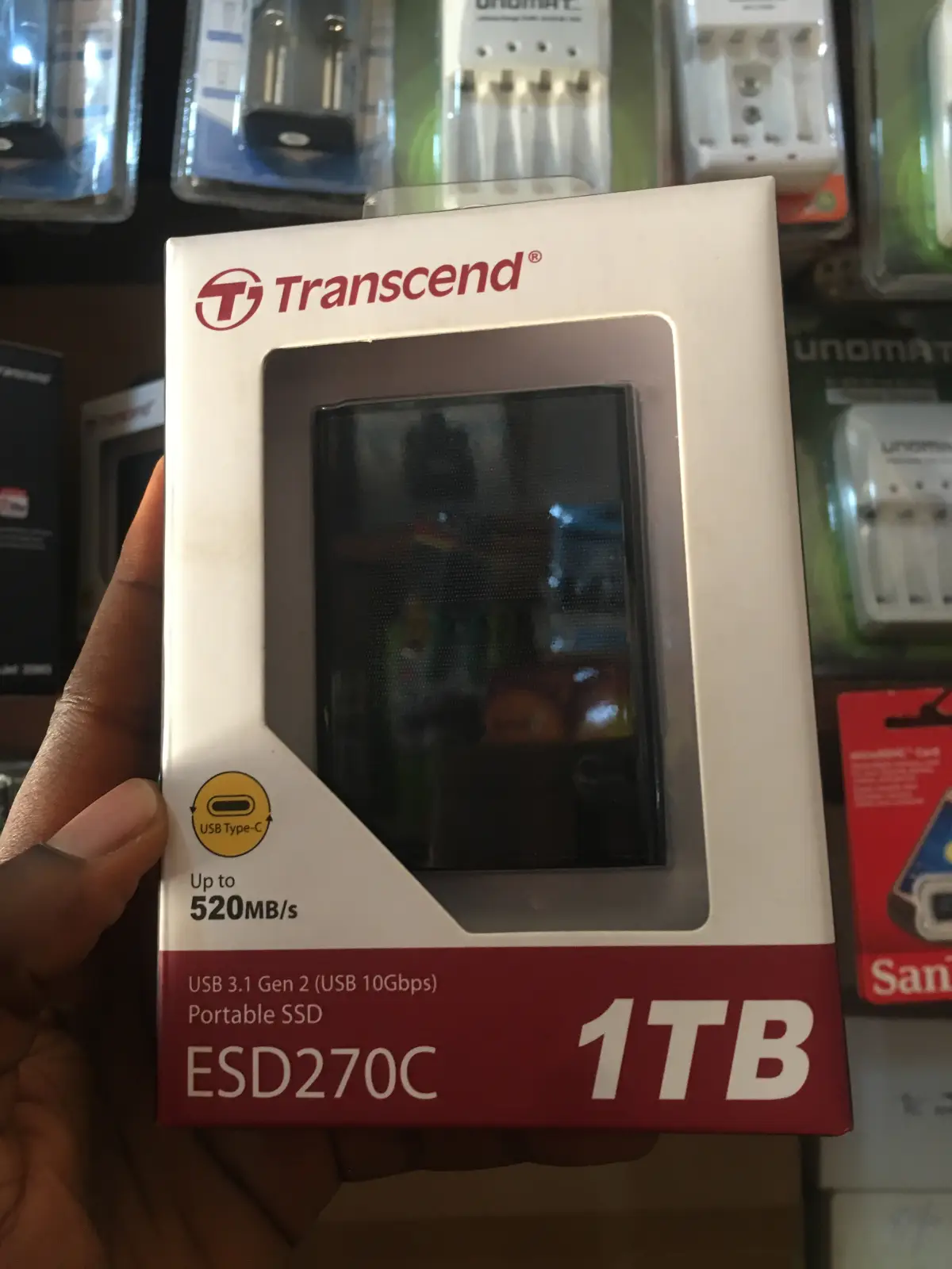 Transcend 1Tb ESD270C Portable SSD - Image 1