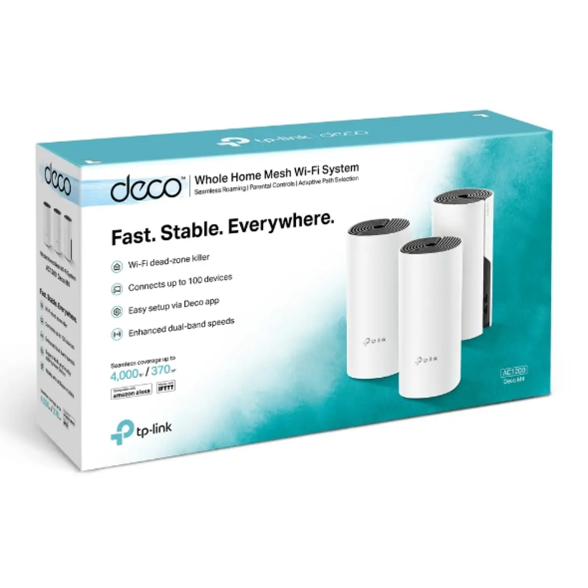Tp-link Deco M4 (3packs) Ac1200 whole Mesh Wifi System - Image 4