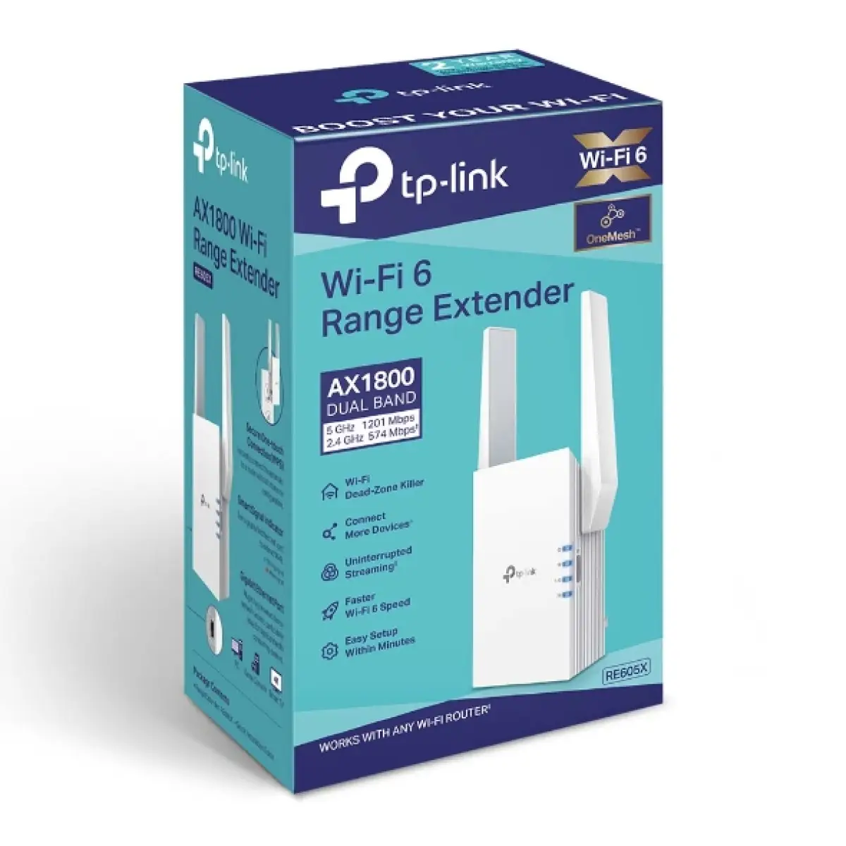 Tp-link RE605X AX1800 Wifi Range Extender - Image 1