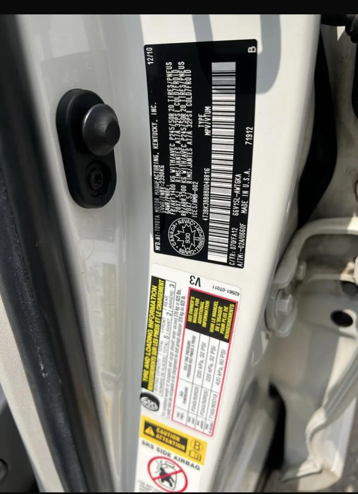 Toyota venza 2011 - Image 5